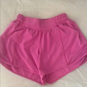Lululemon Hotty Hot Pink size 2 Women's Athletic Shorts